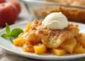 easy peach cobbler with cake mix