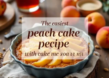 peach cobbler with cake mix and canned peaches