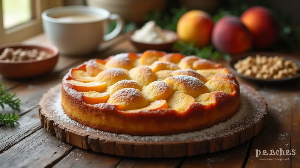 peach cobbler with cake mix and canned peaches