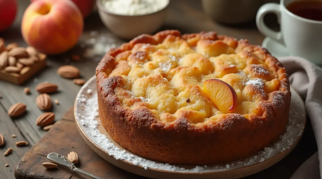 peach cobbler with cake mix and canned peaches