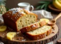 banana nut bread with pineapple and coconut