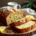 banana nut bread with pineapple and coconut