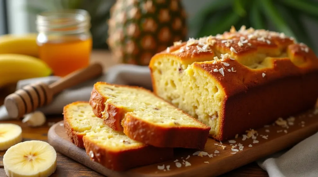 pineapple banana bread