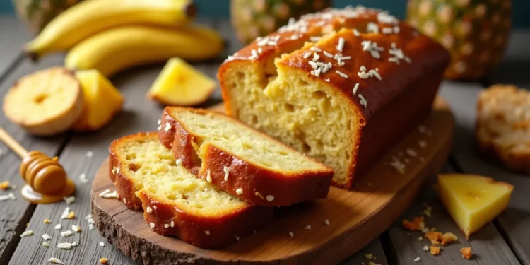 pineapple banana bread
