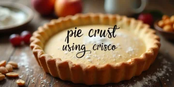 pie crust using crisco